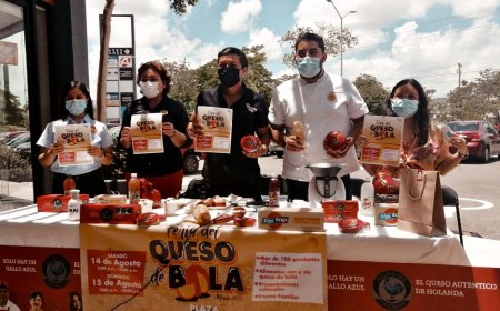 ¡Fiesta del queso de bola en la Península de Yucatán!
