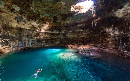 Conoce el cenote Samulá, el más grande de Yucatán