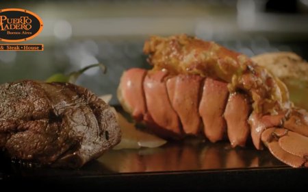 Puerto Madero un escenario donde los sabores bailan en un tango de mar y tierra.