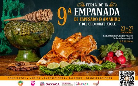 9a Feria de la empanada de espesado de amarillo y del Chocolate atole