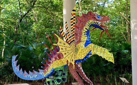 Visitando el Museo Maya de Cancún