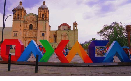 El centro histórico de Oaxaca,  Patrimonio de la Humanidad desde 1987
