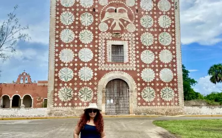 Iglesia de Santo Domingo en Uayma, Yucatán