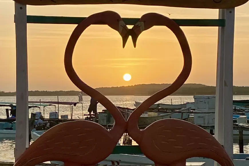 Visita Río Lagartos en la península de Yucatán