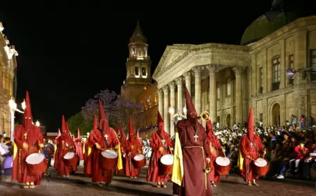 ¡San Luis Potosí y su tradicional Procesión del Silencio, te esperan estas vacaciones!