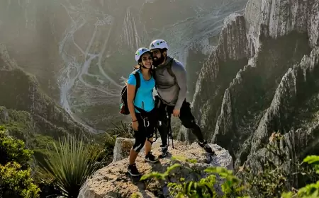 Cañón de la Huasteca y la Sandía en Nuevo León. ¡impresionantes!