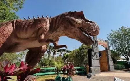 Aventura jurásica en el Parquesaurio de Guanajuato