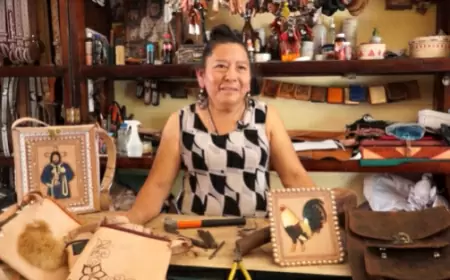 El arte de la talabartería oaxaqueña