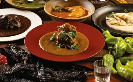 Todo listo para el Festival de los Moles en Oaxaca