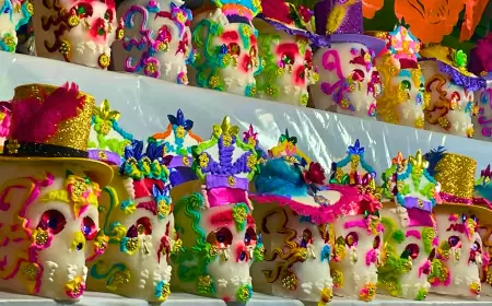 Feria del Alfeñique, alegría y azúcar para nuestros difuntos