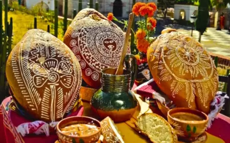 Pan tradicional de Día de Muertos, delicia, sabor y mucho color