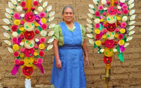 Teotitlán del Valle, Velas de Concha y Bordados de Lana