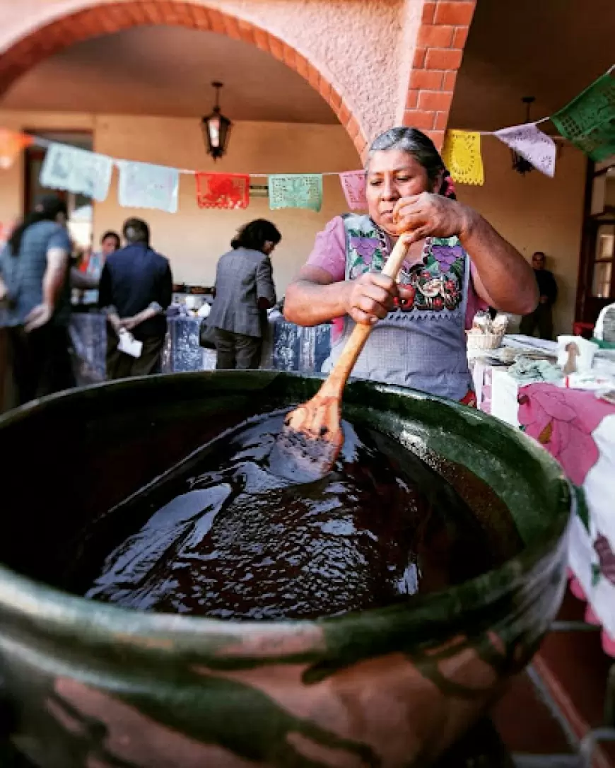 El mole tradicional.