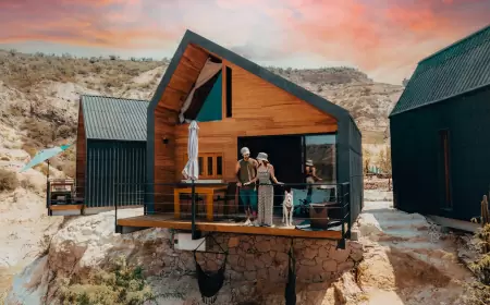 Wander Cabins, un modelo tentador para acampar.