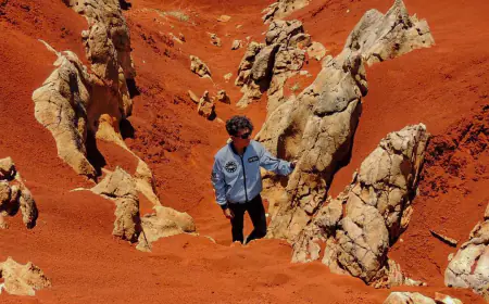 Dunas Rojas de Pacula; Hidalgo, un viaje a otro planeta.