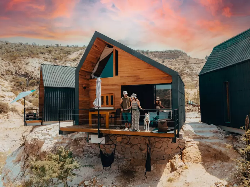 Wander Cabins, un modelo tentador para acampar.