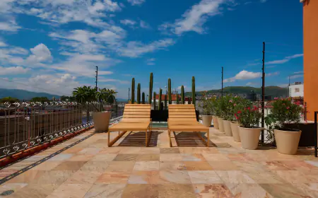 4 Súper casas para hospedarte en Oaxaca.