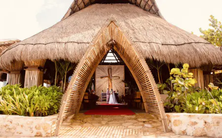 Amor con vista al Caribe: dos capillas para bodas inolvidables en el paraíso mexicano