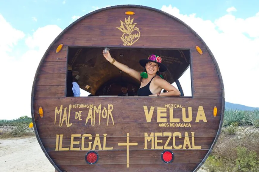Recorre los palenques y fábricas de mezcal artesanal