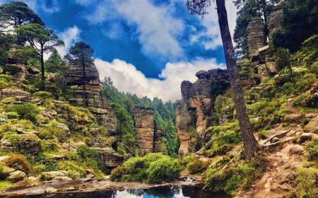 Jilotzingo, cañón del Anfibio y Rocas Xinte: Estado de México.