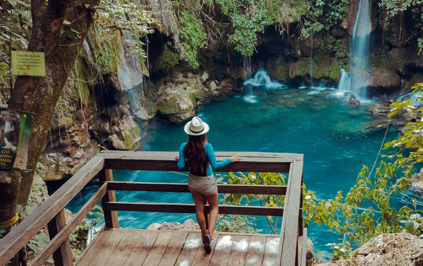 Pinal de Amoles y Río Escanela, Puente de Dios- Querétaro.