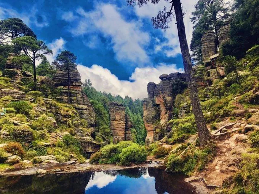 Jilotzingo, cañón del Anfibio y Rocas Xinte: Estado de México.