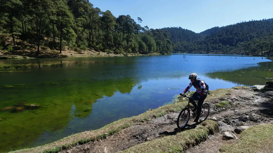 Presa Iturbide, el lugar ideal para el mejor camping en Tlazala de Fabela.