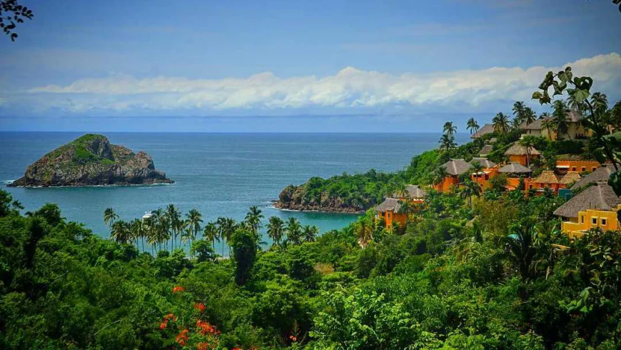 Bahía de Chamela ubicada en la Costa Alegre de Jalisco, ¡imperdible¡