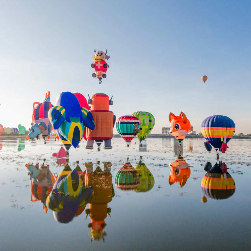 León se eleva al cielo con el Festival Internacional del Globo 2025
