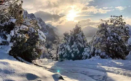 Los tres destinos ideales para ver nevar en México.