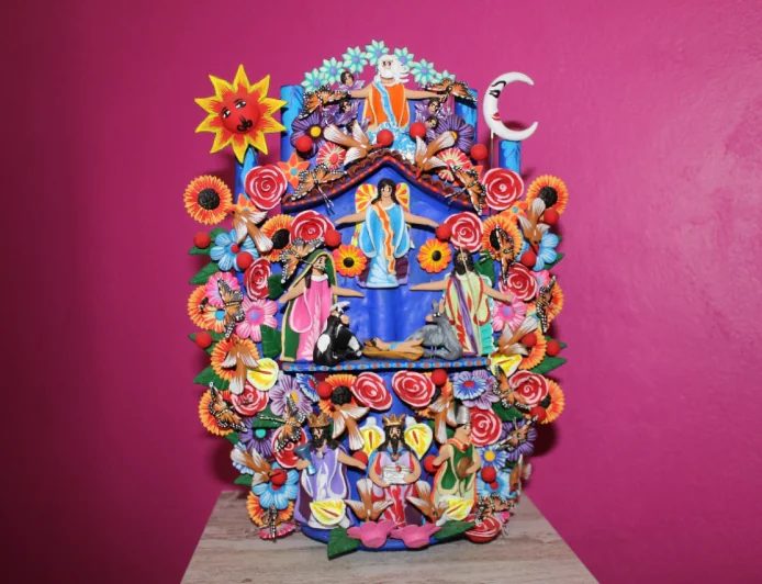 Un Árbol de la Vida para Navidad: una artesanía desde Metepec