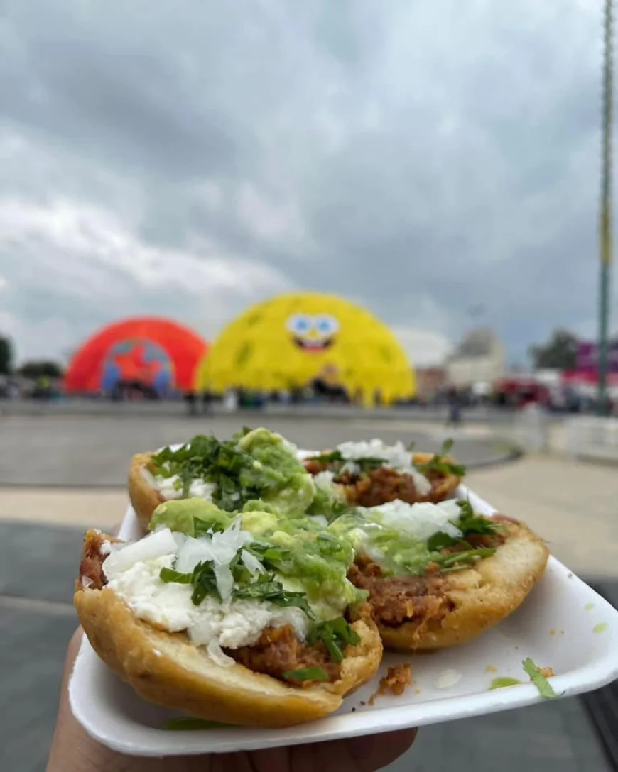 Gorditas tarascas, el sabor de la Feria de León
