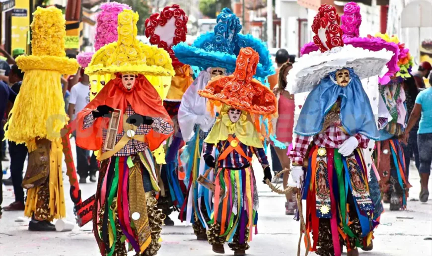 Carnaval Zoque Coiteco, la fiesta más divertida en Chiapas.